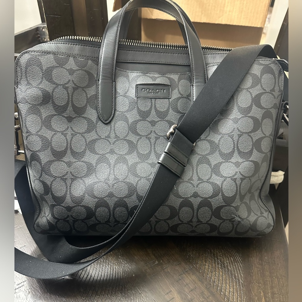 Black Coach brief case